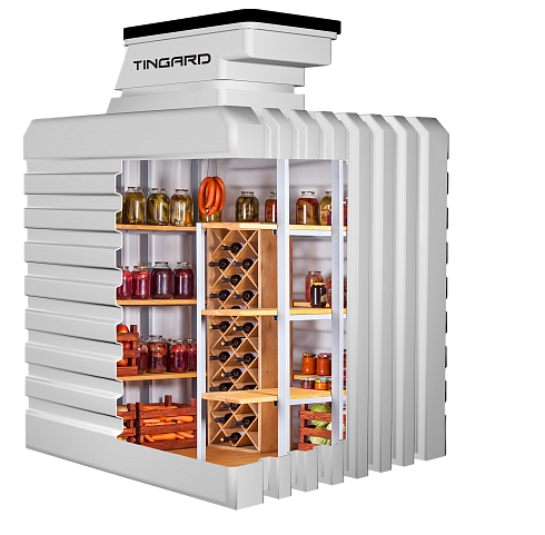 Пластиковый погреб Тингард в Туле