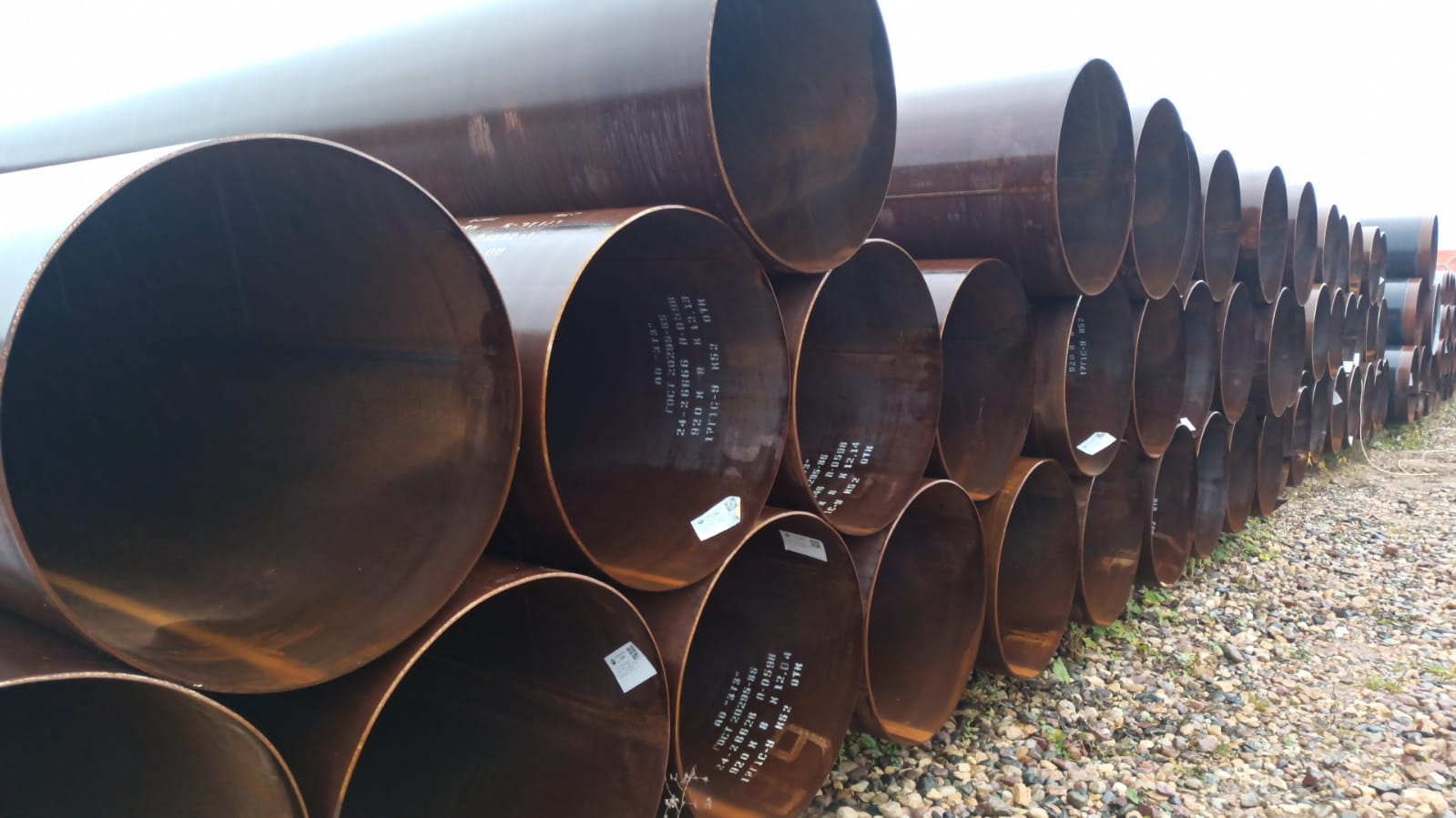 Труба 920х8 и 920х10 ГОСТ 20295 К52 новая 2025г